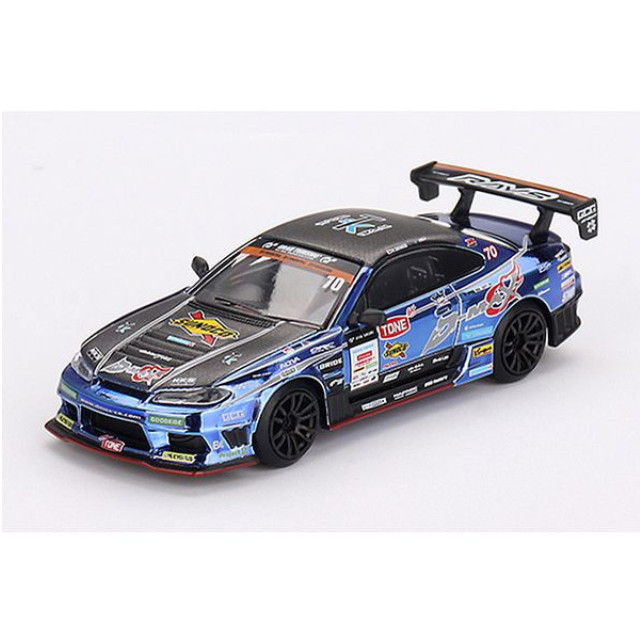 [MDL] MINI-GT 1/64 Nissan シルビア(S15) D1 GP 2023 #70 D-MAX RACING(右ハンドル) 日本限定(ブリスター仕様) 完成品 ミニカー(MGT00855-BL) TSM(トゥルースケールミニチュアズ)