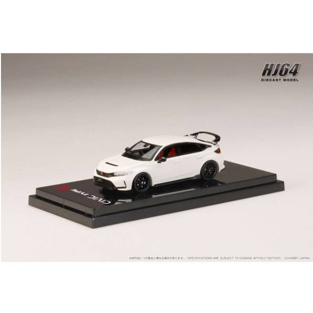 [MDL] 1/64 ホンダ CIVIC(シビック) Type R(FL5) チャンピオンシップホワイト 完成品 ミニカー(HJ643063W) ホビージャパン