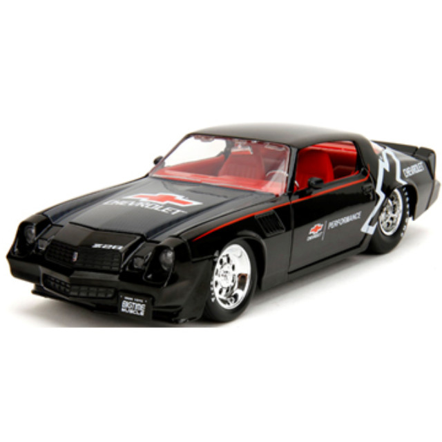 [MDL] BIGTIME MUSCLE(ビッグタイム マッスル) 1/24 1979 シェビー カマロ Z28 ブラック/ロゴ 完成品 ミニカー(JADA35207) Jada Toys(ジャダトイズ)