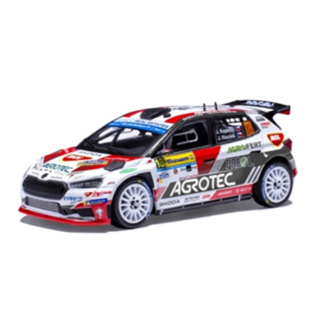 [MDL] 1/43 シュコダ ファビア ラリー2 バルムラリー2023ウィナー #18 J.Kopecky/ J.Hlousek 完成品 ミニカー(RAM907LQ) IXO Models(イクソモデルス)