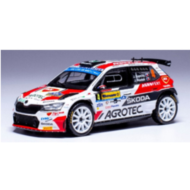 [MDL] 1/43 シュコダ ファビア ラリー2 EVO 2022年バルム・チェコ・ラリー・ズリン優勝 #4 ヤン・コペッキー/J.Hlousek 完成品 ミニカー(RAM936LQ) IXO Models(イクソモデルス)