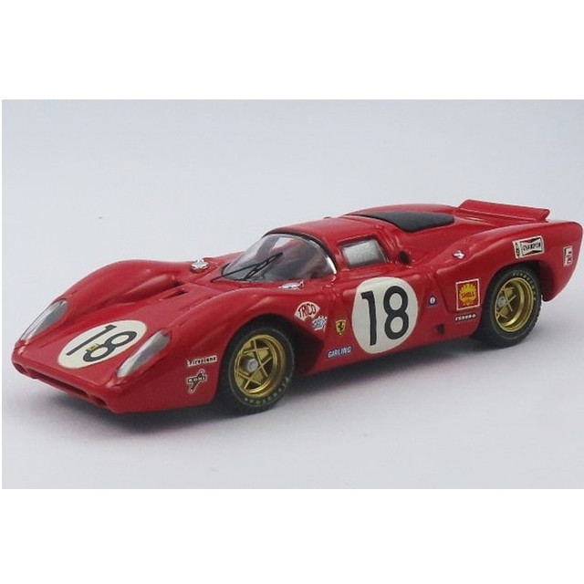 [MDL] 1/43 フェラーリ 312P クーペ ル・マン24時間 1969 #18 Pedro Rodriguez/David Piper 完成品 ミニカー(BEST9143/2) BEST MODEL(ベストモデル)