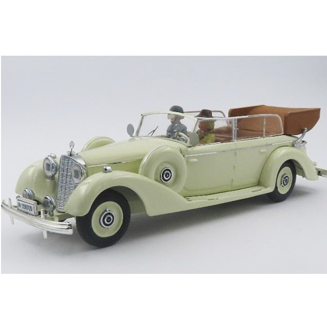 [MDL] 1/43 メルセデス ベンツ 770K オープンカー 1938 エヴァ・ブラウン&親衛隊運転士 フィギュア付 完成品 ミニカー(RIO4490/2P) RIO(リオ)
