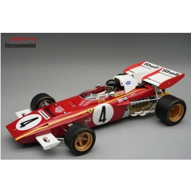 [MDL] 1/18 フェラーリ 312 B2 F1 モナコGP 1971 #4 J. Ickx 完成品 ミニカー(TMD18-315B) Tecnomodel(テクノモデル)