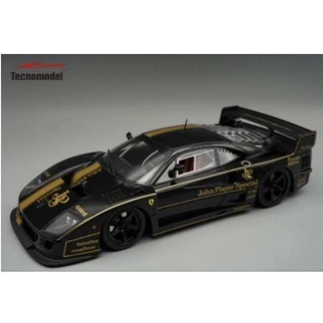 [MDL] 1/18 フェラーリ F40 LM 1996 JPS(ブラック w/ブラックホイール) 完成品 ミニカー(TM18-410A) Tecnomodel(テクノモデル)