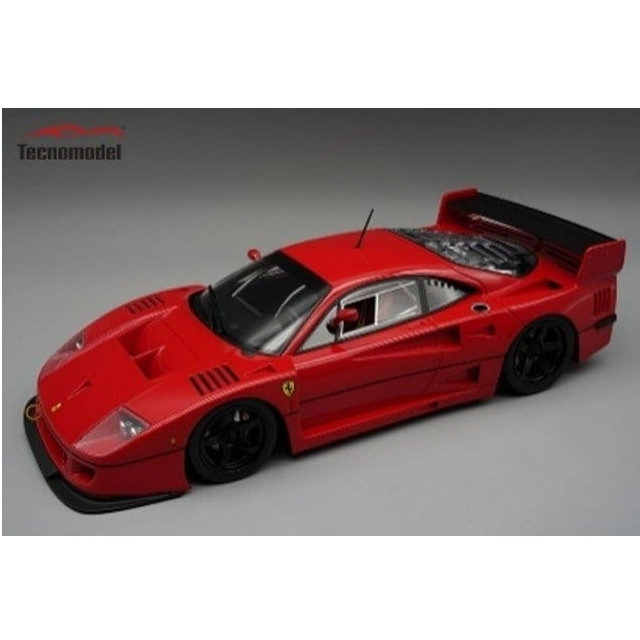 [MDL] 1/18 フェラーリ F40 LM 1996 プレス(レッド w/ブラックホイール) 完成品 ミニカー(TM18-410F) Tecnomodel(テクノモデル)