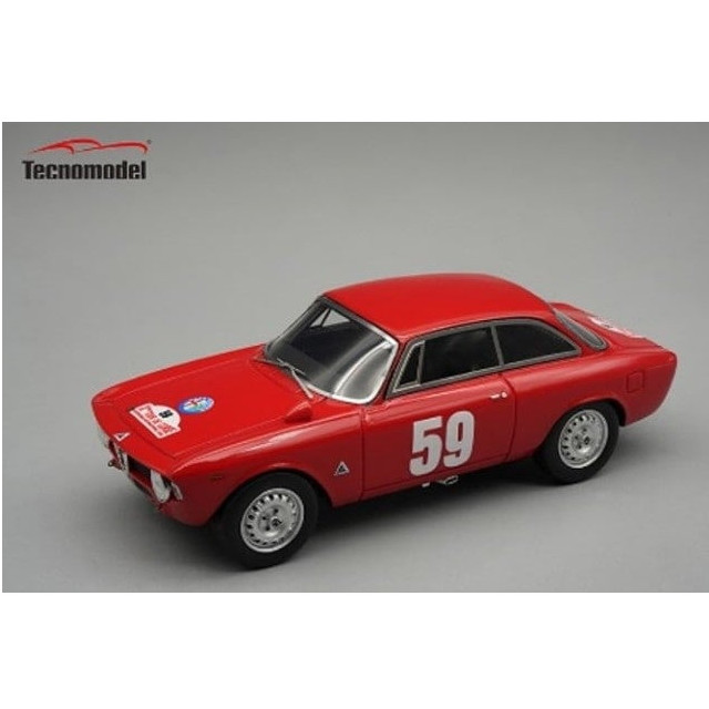 [MDL] 1/43 アルファ ロメオ ジュリア 1600 スプリント GTA ツール・ド・コルス 1966 #59 L.Bianchi 完成品 ミニカー(TM43-27E) Tecnomodel(テクノモデル)