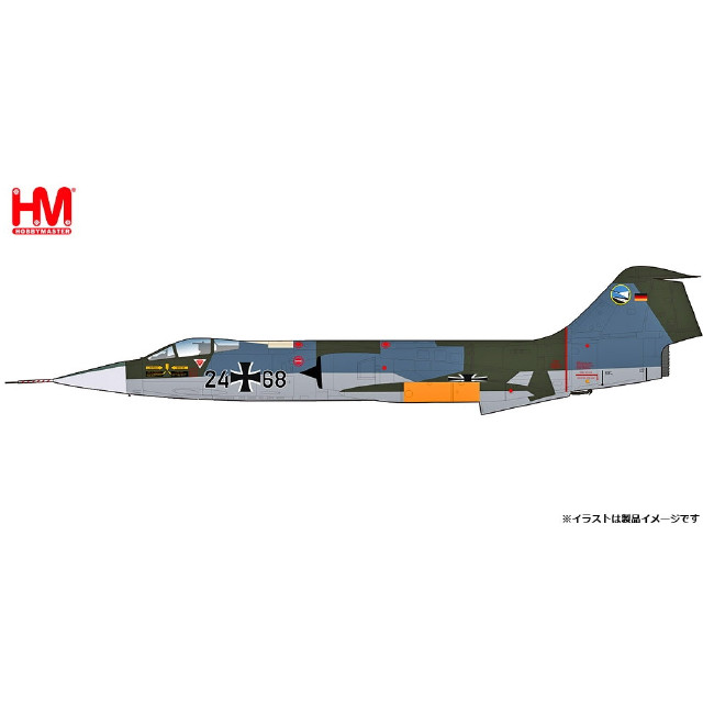 [MDL] 1/72 F-104G スターファイター 西ドイツ空軍 第74戦闘航空団 メルダース 1970 完成品 飛行機(HA1078) ホビーマスター