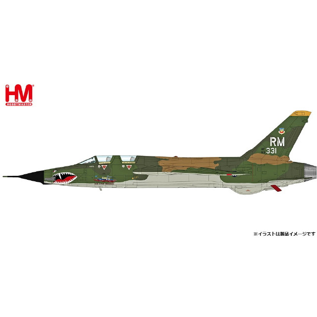 [MDL] 1/72 F-105F サンダーチーフ 第355戦術戦闘飛行隊 レッドリバーショウボート 完成品 飛行機(HA2523) ホビーマスター