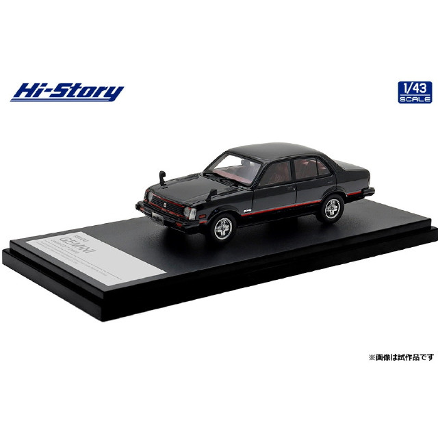 [MDL] ハイ・ストーリーシリーズ 1/43 ISUZU GEMINI Sedan(いすず ジェミニ セダン) ZZ/T(1981) ブラック 完成品 ミニカー(HS472BK) ハイストーリー