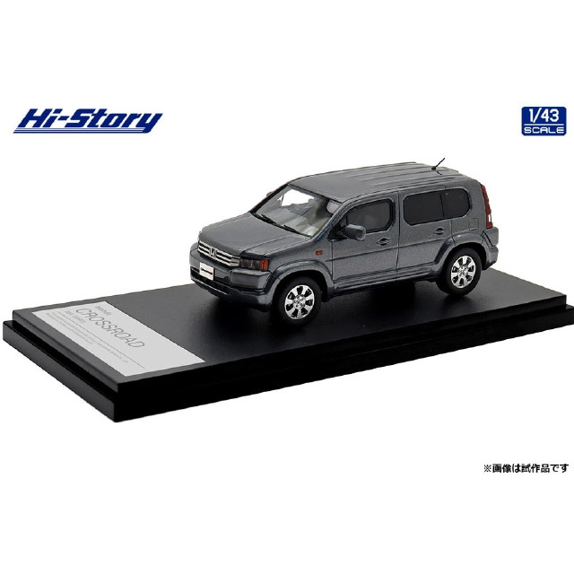 [MDL] ハイ・ストーリーシリーズ 1/43 Honda CROSSROAD(クロスロード) 20X(2007) ポリッシュドメタルメタリック 完成品 ミニカー(HS483GY) ハイストーリー