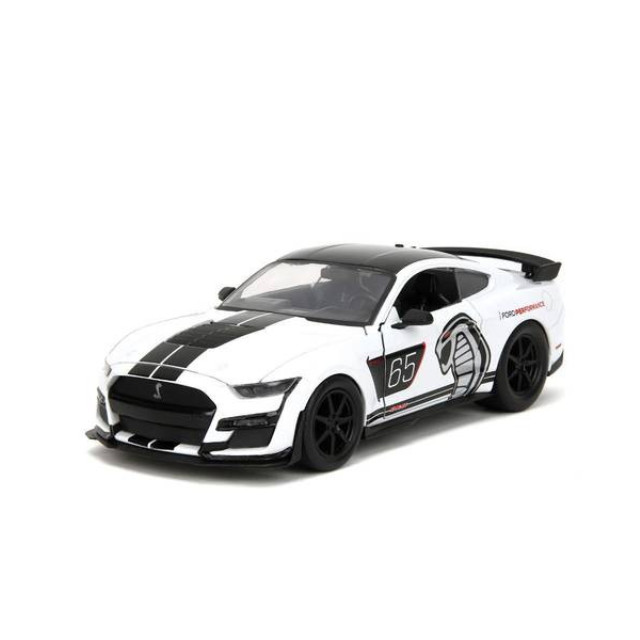 [MDL] BIGTIME MUSCLE(ビッグタイム マッスル) 1/24 2020 フォード マスタング シェルビー GT500 ホワイト/グラフィック 完成品 ミニカー(JADA35216) Jada Toys(ジャダトイズ)