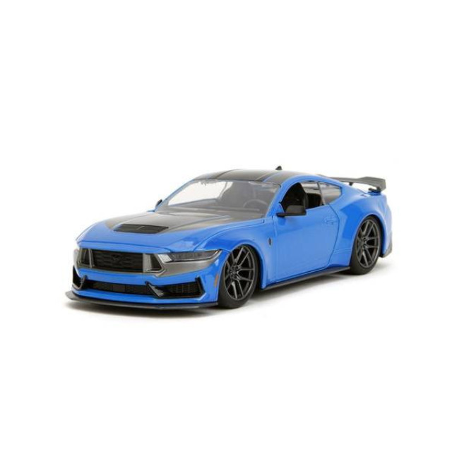 [MDL] BIGTIME MUSCLE(ビッグタイム マッスル) 1/24 2024 フォード マスタング ダークホース グロスブルー 完成品 ミニカー(JADA35276) Jada Toys(ジャダトイズ)
