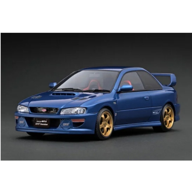 [MDL] 1/18 SUBARU Impreza(インプレッサ) WRX Type R STi Version V(GC8) Blue(ブルー) 完成品 ミニカー(IG3540) ignition model(イグニッションモデル)