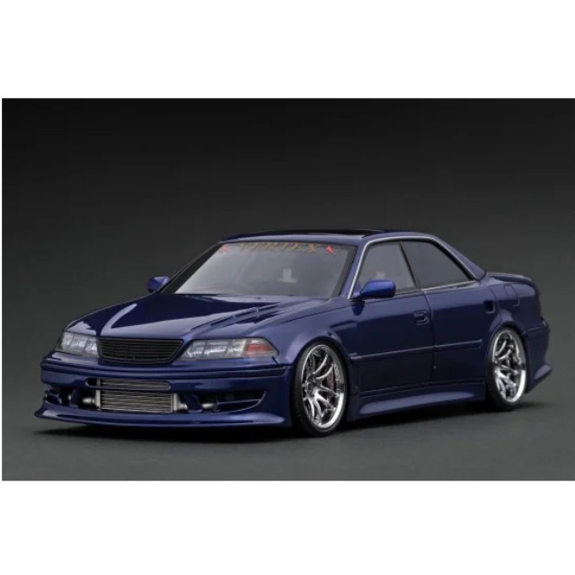 [MDL] 1/18 VERTEX JZX100 MARK-II(マークII) Blue Metallic(ブルーメタリック) 完成品 ミニカー(IG3581) ignition model(イグニッションモデル)