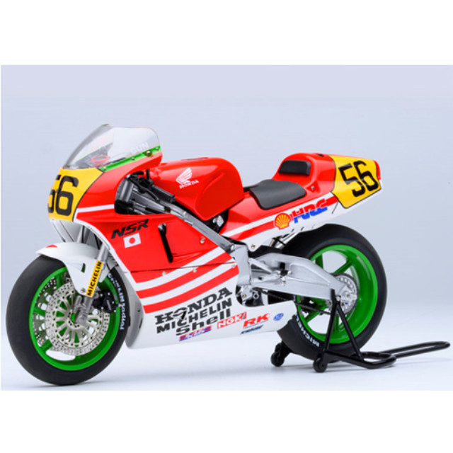 [MDL] オートアート・コンポジットダイキャストモデル 1/12 ホンダ NSR500 WGP500 #56 「バリバリ伝説」(巨摩郡ヘルメット付属) 完成品 ミニカー(12566) AUTOart(オートアート)
