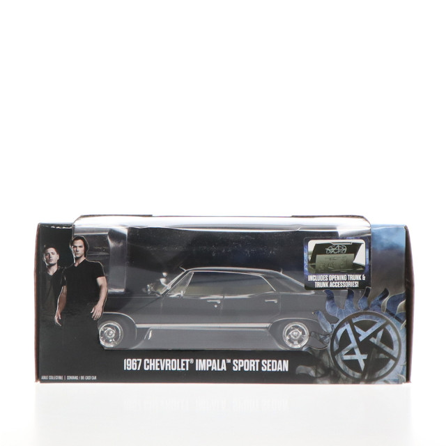 [MDL] 1/24 1967 Chevrolet Impala Sport Sedan(シボレー インパラ スポーツセダン) Supernatural(スーパーナチュラル)(2005-Current TV Series) 完成品 ミニカー(84032) GREENLIGHT(グリーンライト)