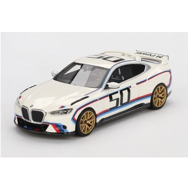 [MDL] 1/43 BMW 3.0 CSL ホワイト 完成品 ミニカー(TSM430813) TSM(トゥルースケールミニチュアズ)