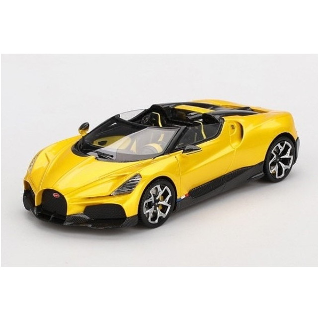 [MDL] 1/43 ブガッティ W16 ミストラル イエロー 完成品 ミニカー(TSM430822) TSM(トゥルースケールミニチュアズ)