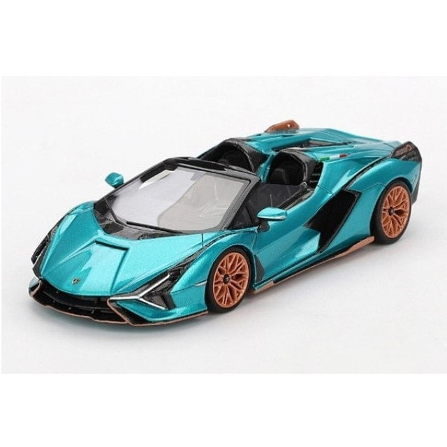 [MDL] 1/43 ランボルギーニ シアン ロードスター Blu Uranus 完成品 ミニカー(TSM430831) TSM(トゥルースケールミニチュアズ)