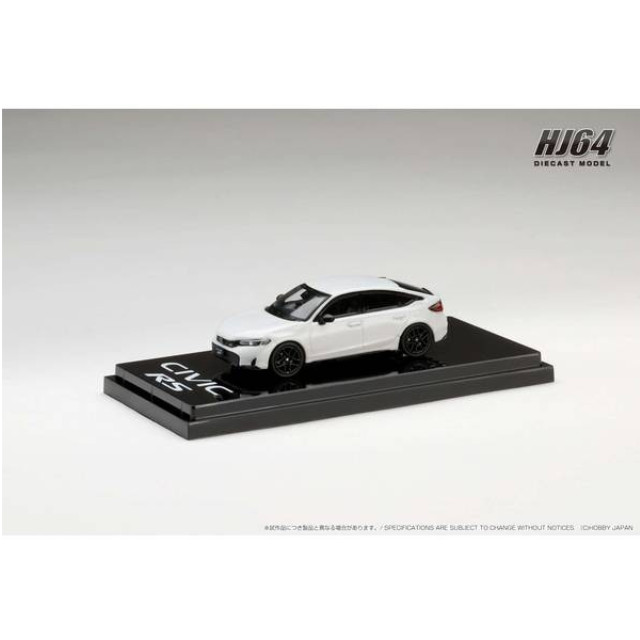 [MDL] 1/64 ホンダ シビック RS プラチナホワイトパール 完成品 ミニカー(HJ642046AW) ホビージャパン