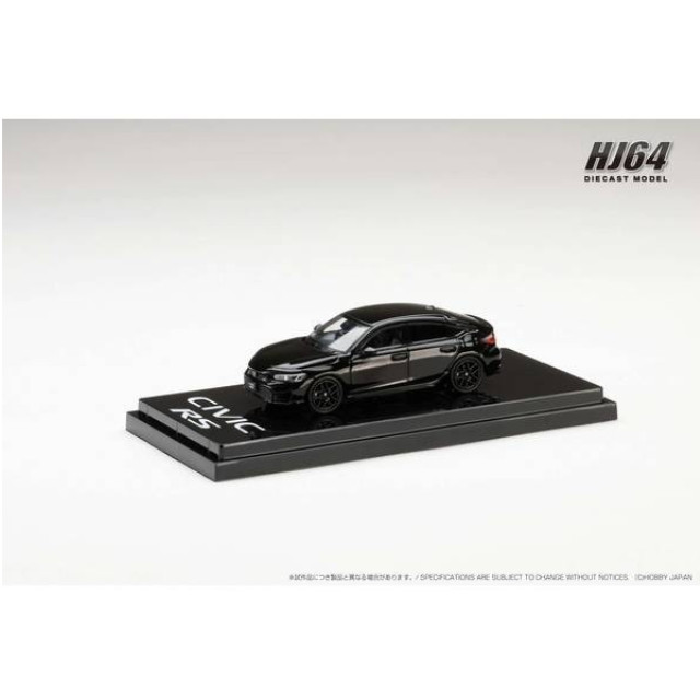 [MDL] 1/64 ホンダ シビック RS カスタムバージョン クリスタルブラックパール 完成品 ミニカー(HJ642046BBK) ホビージャパン