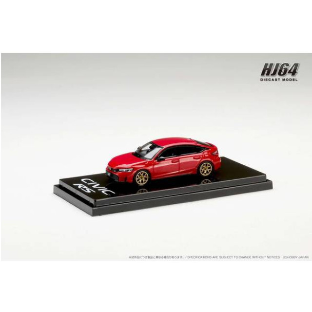 [MDL] 1/64 ホンダ シビック RS カスタムバージョンプレミアムクリスタルレッドメタリック 完成品 ミニカー(HJ642046BR) ホビージャパン