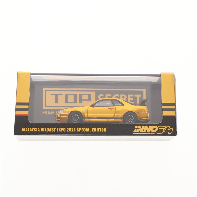 [MDL] Nissan スカイライン GT-R(R34)『TOP SECRET』東京オートサロン2024 Malaysia Diecast Expo 2024 イベント限定モデル 1/64 完成品 ミニカー(IN64-R34TS-MDX24) INNO MODELS(イノモデル)