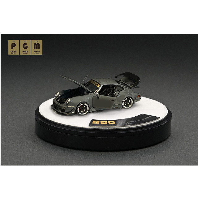 [MDL] RWB 930(セメントグレー) Rotating display(回転台座バージョン) 1/64 完成品 ミニカー(PGM-640208-2) PGM(プライベートグッズモデル)