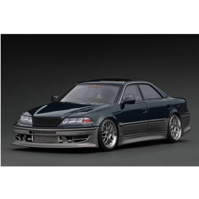 [MDL] 1/18 VERTEX JZX100 MARK-II Dark Green Metallic/Gun Mettalic(ダークグリーンメタリック/ガンメタリック) 完成品 ミニカー(IG3582) ignition model(イグニッションモデル)