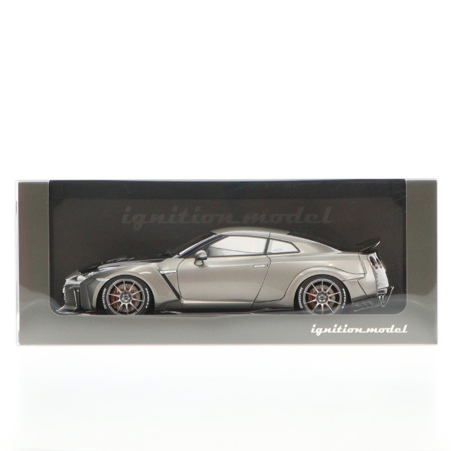 [MDL] 1/18 TOP SECRET GT-R R35(ガンメタリック) 完成品 ミニカー(IG1533) ignition model(イグニッションモデル)