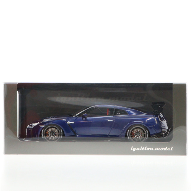 [MDL] 1/18 TOP SECRET GT-R R35(ブルーメタリック) 完成品 ミニカー(IG1535) ignition model(イグニッションモデル)