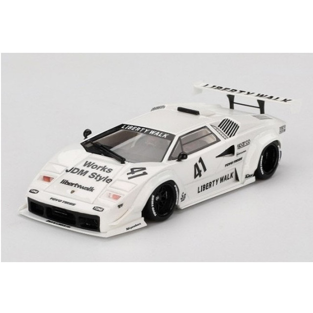 [MDL] 1/43 ランボルギーニ カウンタック LB-WORKS 東京オートサロン 2024(ホワイト) ミニカー(TSMV0024) TSM(トゥルースケールミニチュアズ)