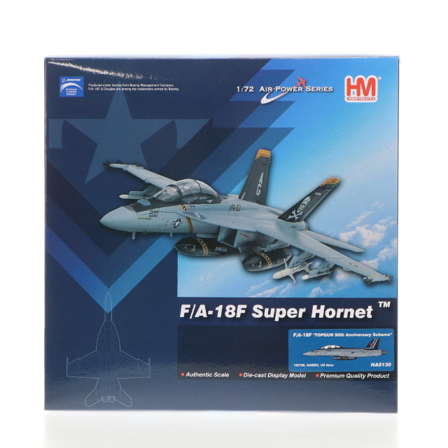 [MDL] F/A-18E スーパーホーネット 『アメリカ海軍戦闘機兵器学校 50周年記念』 1/72 完成品 飛行機(HA5130) ホビーマスター
