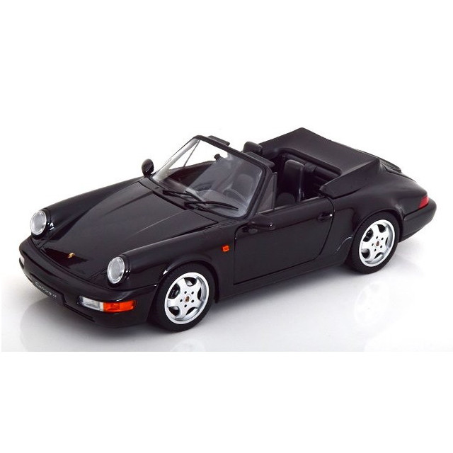 [MDL] 1/18 ポルシェ 911(964) Carrera(カレラ) 4 1990 Cabrio(ブラックメタリック) MODELISSIMO特注品 完成品 ミニカー(187332) NOREV(ノレブ)