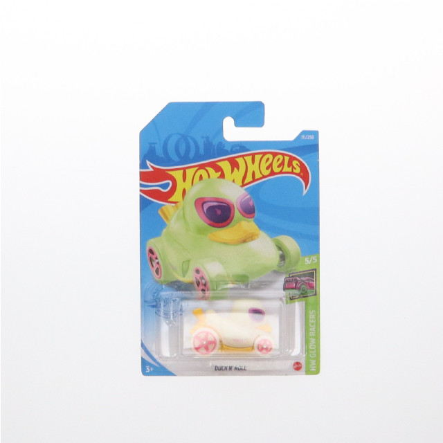[MDL] (単品) Hot Wheels(ホットウィール) GLOW RACERS 1/64 DUCK N' ROLL(ダックンロール) 完成品 ミニカー(GRY17-M7C5) マテル