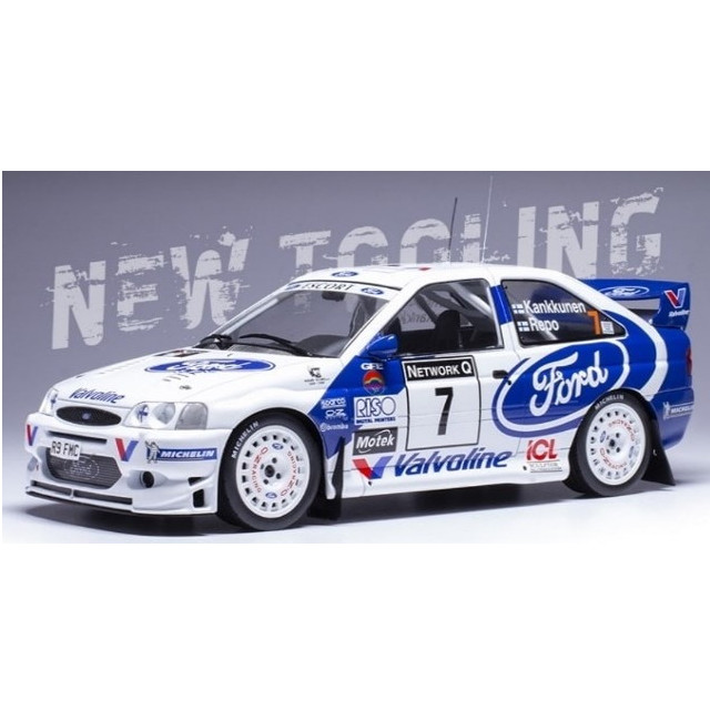 [MDL] 1/18 フォード エスコート WRC 1998年 RACラリー #7 Kankkunen/Repo 完成品 ミニカー(18RMC170A) IXO Models(イクソモデルス)