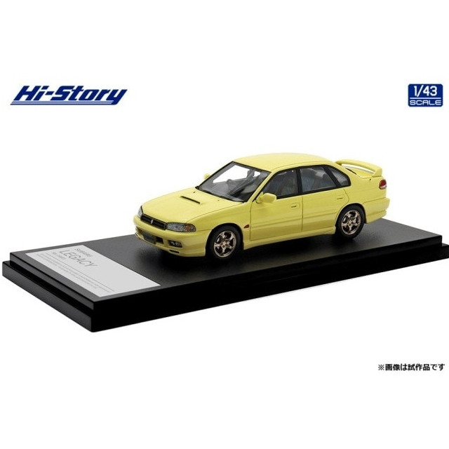 [MDL] ハイストーリーシリーズ 1/43 SUBARU LEGACY(レガシィ) RS(1997) カシミヤイエロー 完成品 ミニカー(HS499YE) ハイストーリー