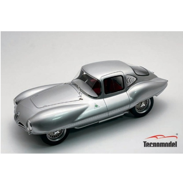 [MDL] 1/18 アルファ ロメオ C52 ディスコ・ヴォランテ クーペ 1953(メタリックシルバー) 完成品 ミニカー(TM18-329C) Tecnomodel(テクノモデル)