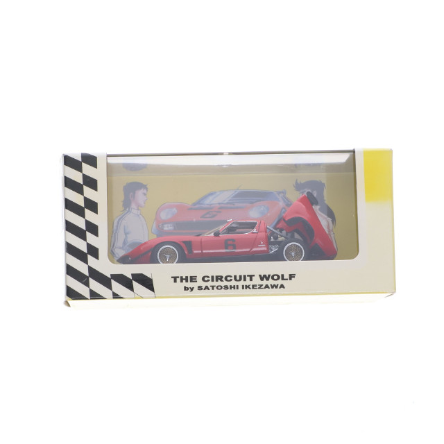 [MDL] 1/43 ランボルギーニ イオタSVR 潮来のオックス サーキットの狼 完成品 ミニカー(03201CW) 京商