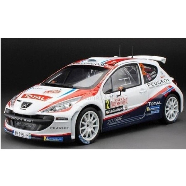 [MDL] 1/18 プジョー 207 S2000 2011年 ラリーモンテカルロ #2 P.Solberg/C.Patterson 完成品 ミニカー(5442) SUN STAR(サンスター)
