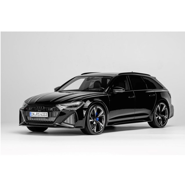 [MDL] 1/12 Audi(アウディ) RS 6 Avant(アバント) 2021(C8) Metallic Black(メタリックブラック) 完成品 ミニカー(MH1202MB) MOTORHELIX(モーターヘリックス)