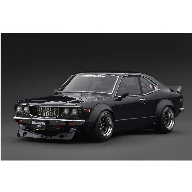 [MDL] 1/18 Mazda Savanna(マツダ サバンナ)(S124A) Semi Works Black(ブラック) 完成品 ミニカー(IG3728) ignition model(イグニッションモデル)