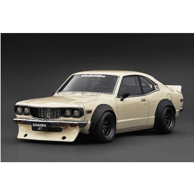 [MDL] 1/18 Mazda Savanna(マツダ サバンナ)(S124A) Semi Works White(ホワイト) 完成品 ミニカー(IG3730) ignition model(イグニッションモデル)