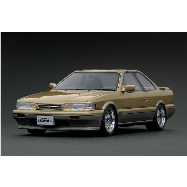 [MDL] 1/18 Nissan(ニッサン) Leopard(レオパード) Ultima V30TWINCAM TURBO(F31) Gold/Silver 完成品 ミニカー(IG3815) ignition model(イグニッションモデル)