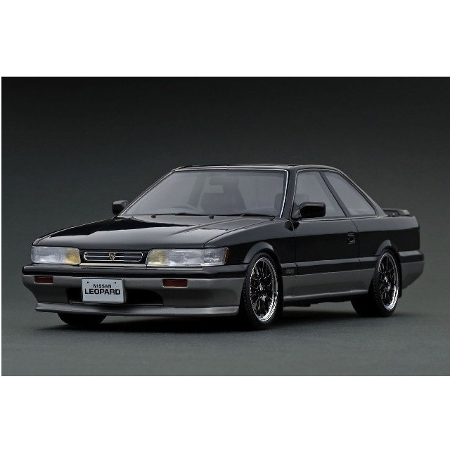 [MDL] 1/18 Nissan(ニッサン) Leopard(レオパード) Ultima V30TWINCAM TURBO(F31) Black/Silver 完成品 ミニカー(IG3818) ignition model(イグニッションモデル)