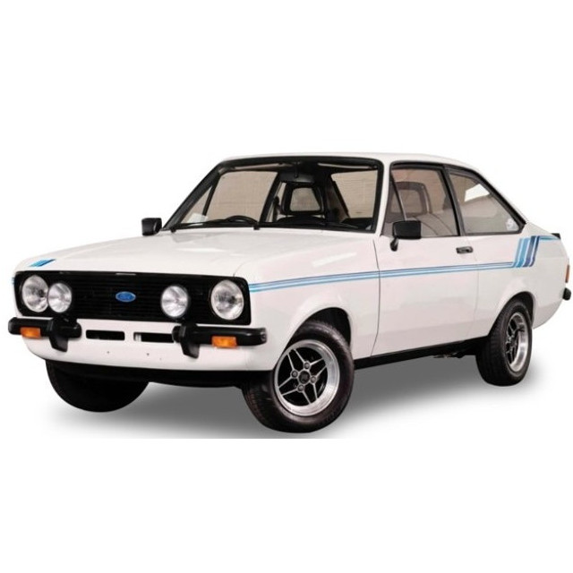 [MDL] 1/18 フォード エスコート ハリアー 1980年 ダイヤモンドホワイト(RHD) 完成品 ミニカー(4636R) SUN STAR(サンスター)