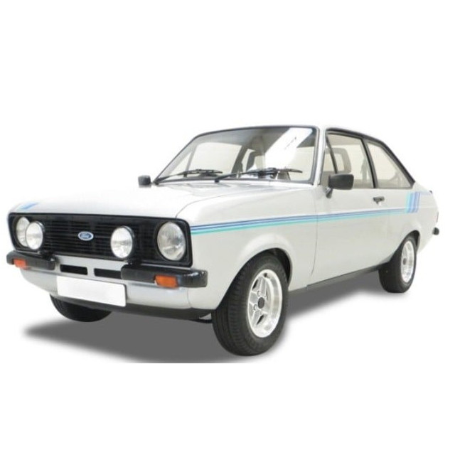 [MDL] 1/18 フォード エスコート ハリアー 1980年 ストラトスシルバー(RHD) 完成品 ミニカー(4637R) SUN STAR(サンスター)