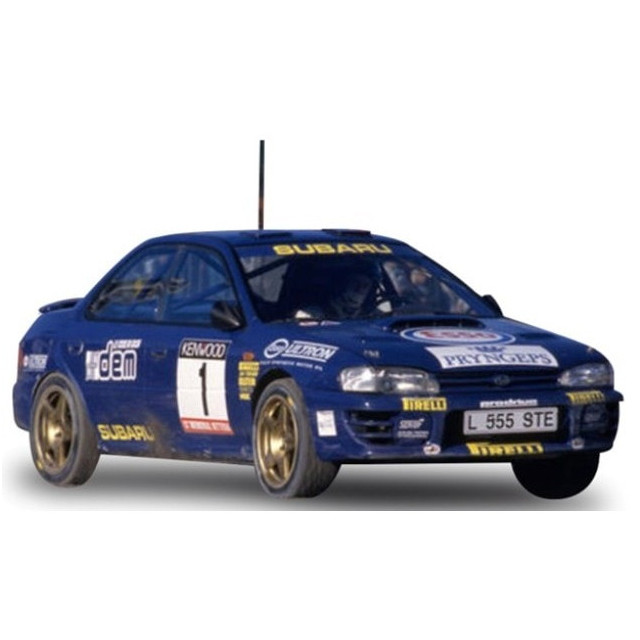 [MDL] 1/18 スバル インプレッサ 555 1993年 ベッテガ・メモリアル 優勝 #1 コリン・マクレー 完成品 ミニカー(5600) SUN STAR(サンスター)