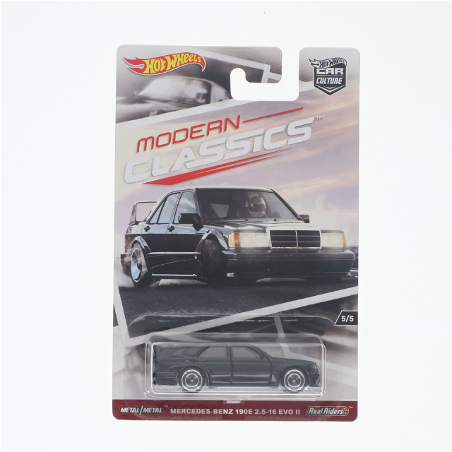 [MDL] Hot Wheels(ホットウィール) CAR CULTURE MODERN CLASSICS 1/64 MERCEDES-BENZ(メルセデスベンツ) 190E 2.5-16 EVO II(ブラック) 完成品 ミニカー(DWH66) マテル